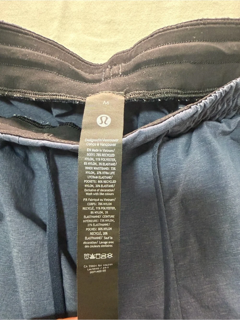 lululemon athletica navy swim